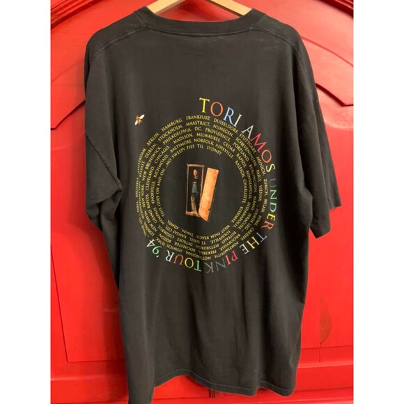 Tori Amos XXL Under The Pink Tour Shirt '94 Brokum Single Stitch USA Listen READ - Picture 2 of 7